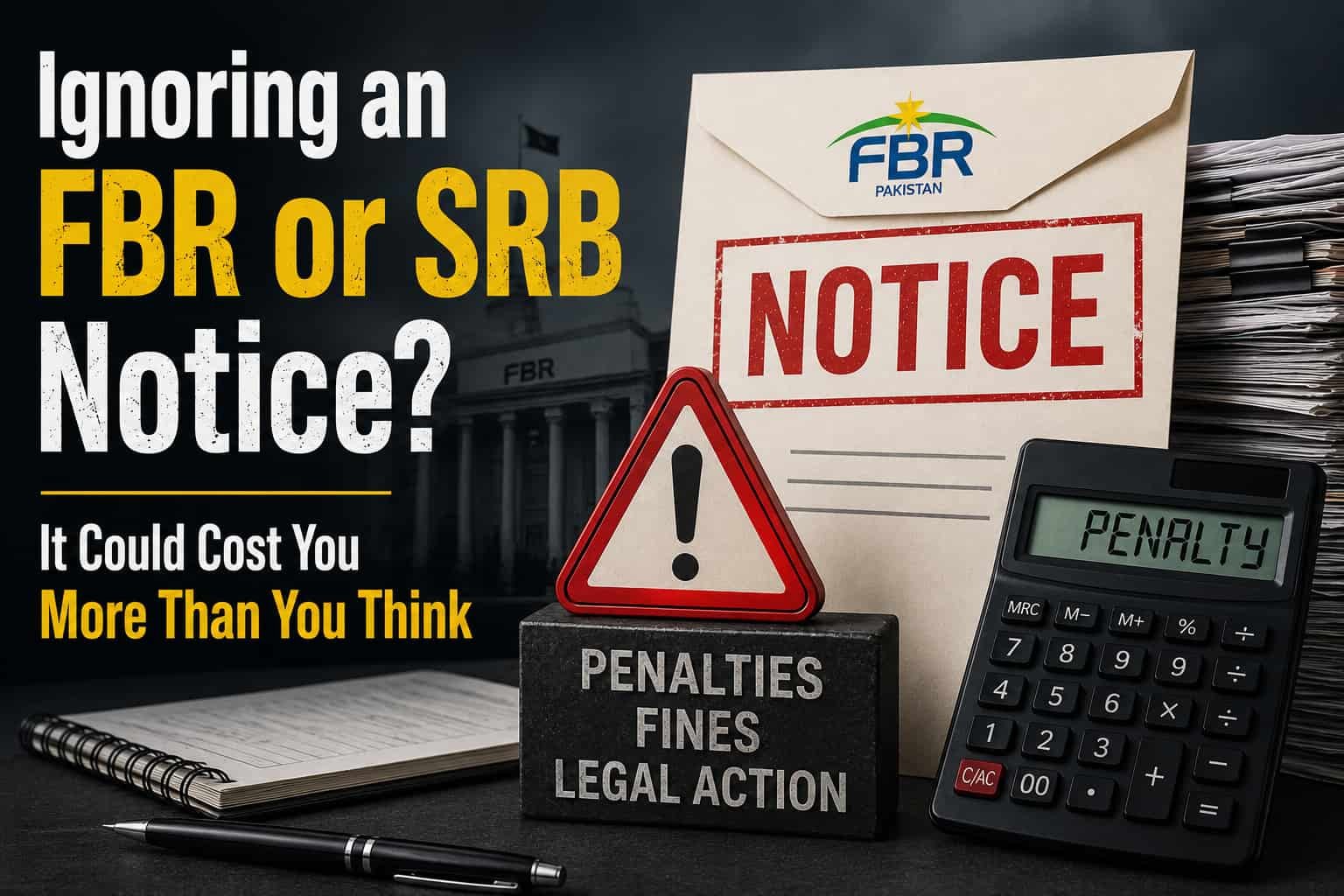 Ignoring an FBR or SRB Notice? It Could Cost You More Than You Think