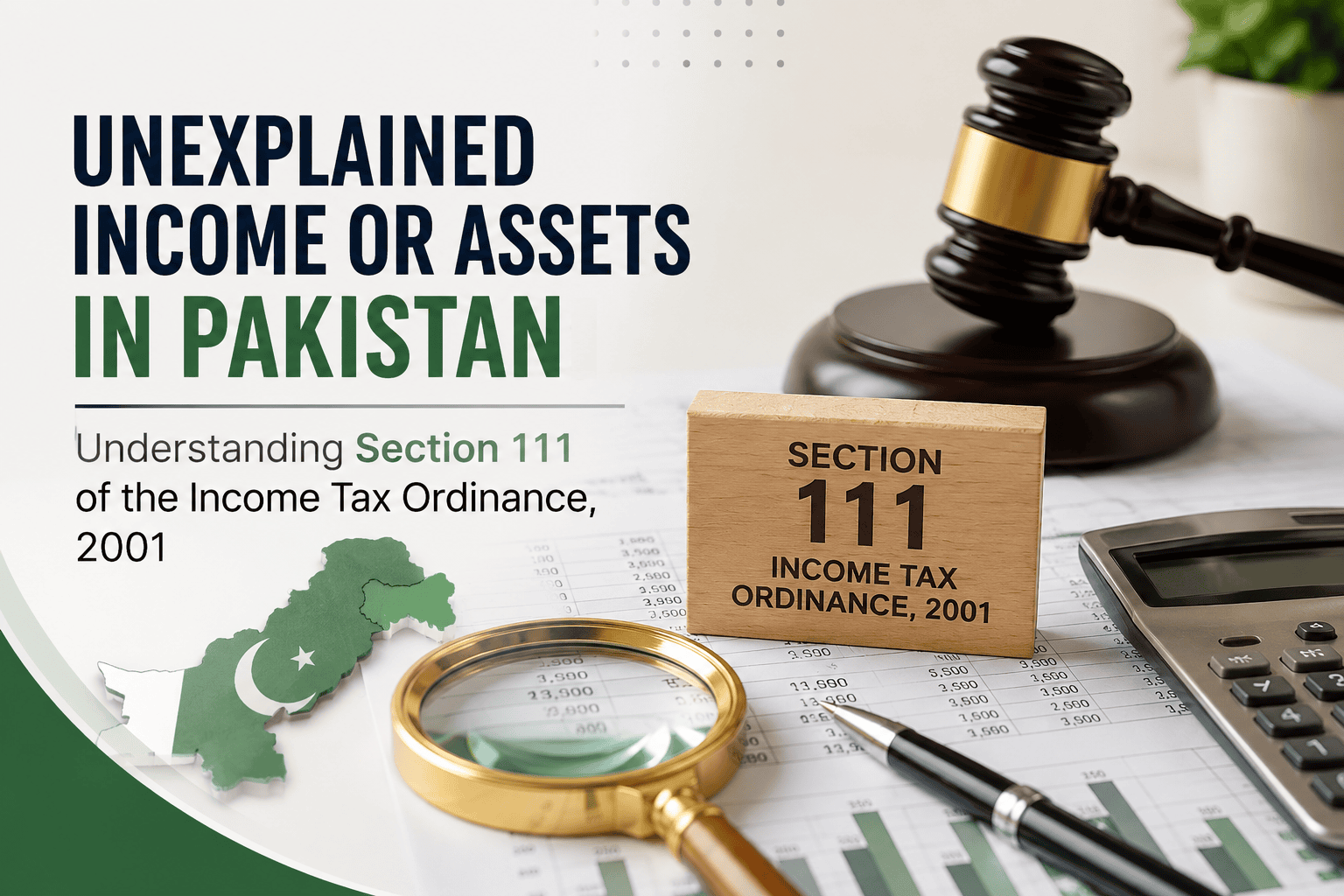 Unexplained Income or Assets in Pakistan: Understanding Section 111 of the Income Tax Ordinance, 2001